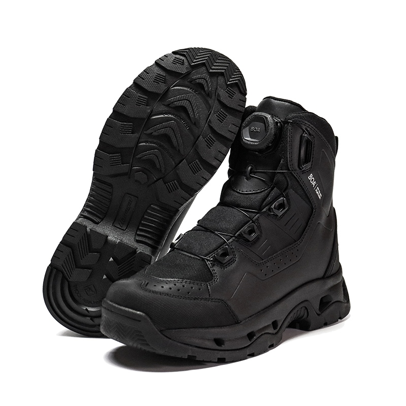 Atmungsaktive Polizeistiefel mit Sandwich-Futter